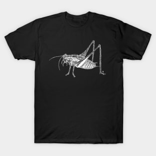 Bush Cricket (White) T-Shirt